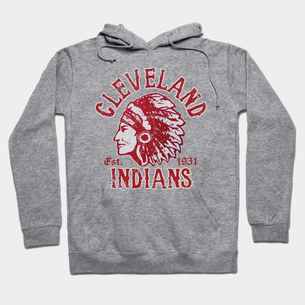 Cleveland Indians (NFL) Hoodie by MindsparkCreative